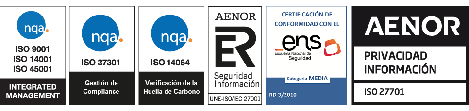 5 certificaciones ISO