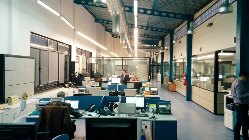 Interior nuevas oficinas Solitium