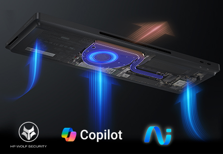 HP EliteBoard G2a con IA