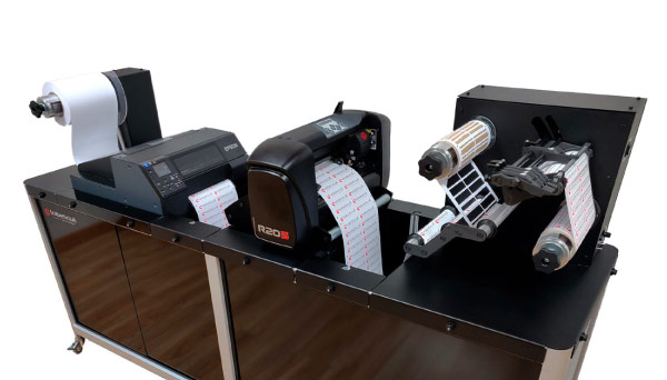 Sistema de corte y troquelado para etiquetas en rollo Labelcut R20i Sistema de corte y troquelado para etiquetas en rollo Labelcut R20i